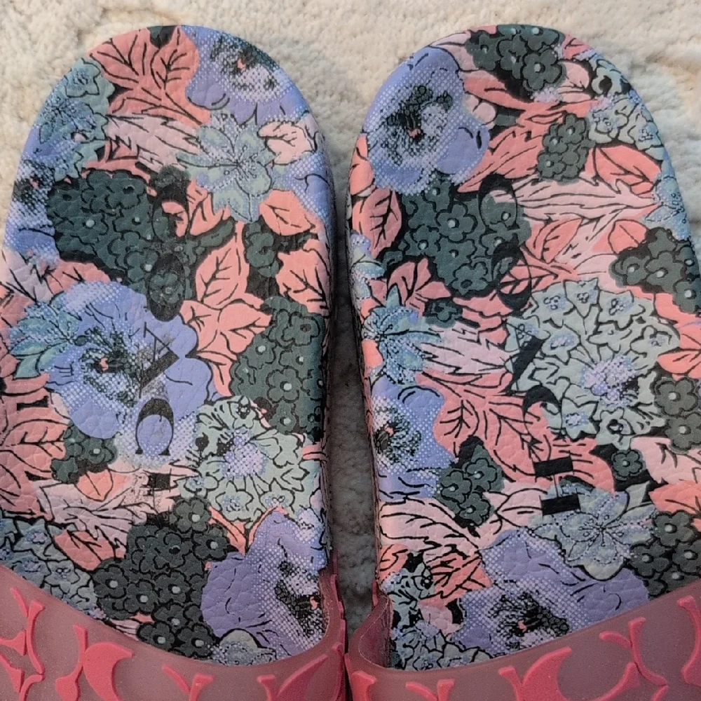 Coach Udele Sport Slide, Pink Signature Floral - Picture 3 of 5